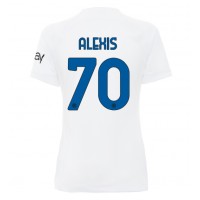 Dámy Fotbalový dres Inter Milan Alexis Sanchez #70 2023-24 Venkovní Krátký Rukáv